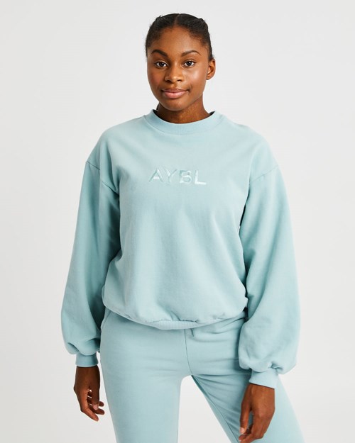 AYBL Everyday Oversized Swetry Soft Sage | 160354-ZMW