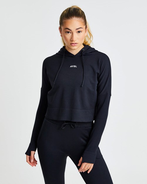 AYBL Recovery Hoodie Czarne | 709185-YPK